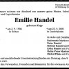 Kapp Emilie 1906-2001 Todesanzeige